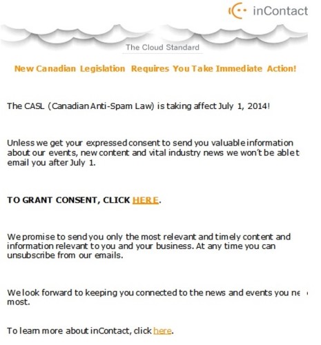 CASL email